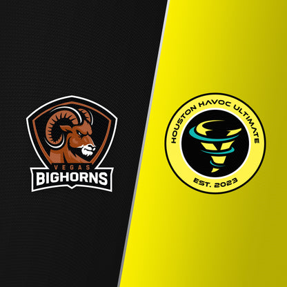 Houston Havoc vs. Vegas Bighorns | FRI. 5/15/26
